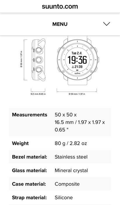Коледна цена!Смарт часовник suunto traverse