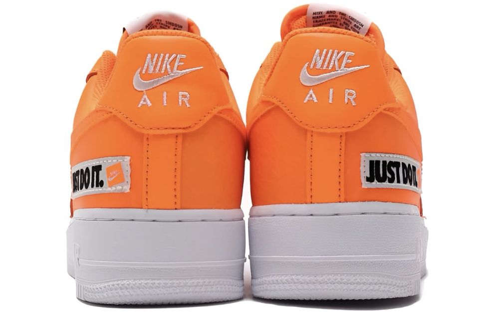 Nike Air Force 1 Low 'Total Orange Black'