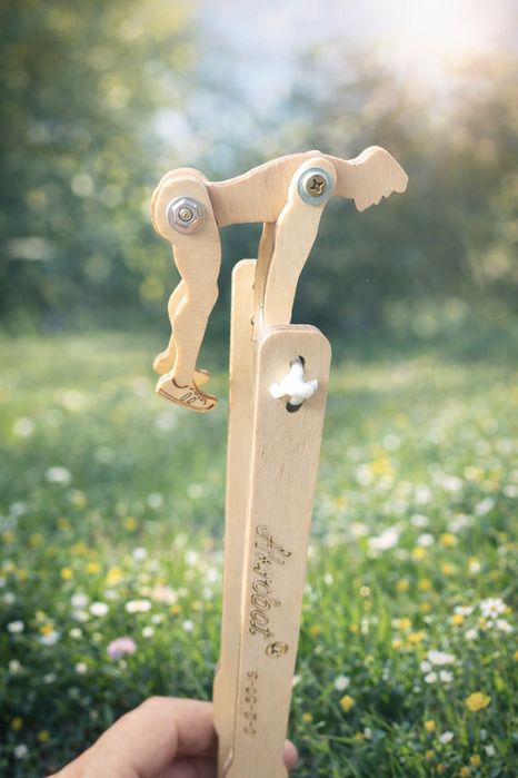 Игрушка из натурального дерева