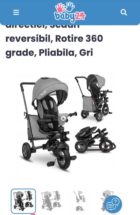 Tricicleta pliabila Lionelo