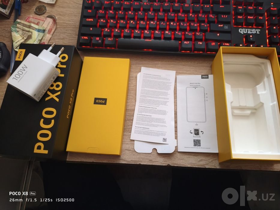 Poco X8 Pro в идеале фулл кп 8/256