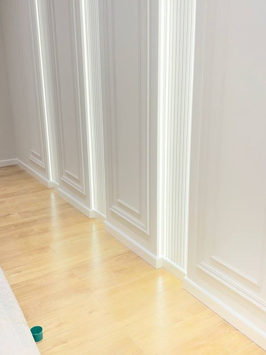 Плинтус установка мдф