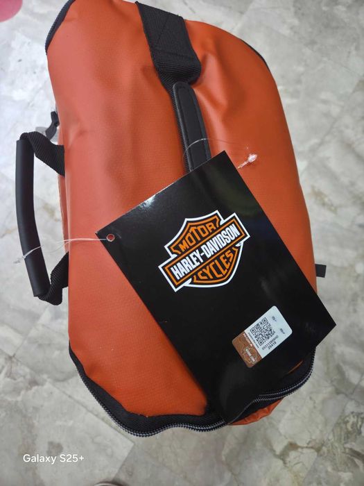 Hurley Davidson Travel Duffel Backpack оранжева раница от Сащ