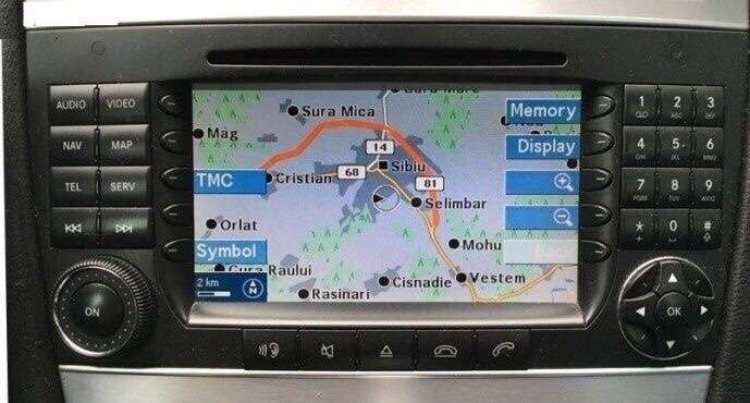 CD DVD navigatie Mercedes ML CLASS W164 Harta Romania 2019