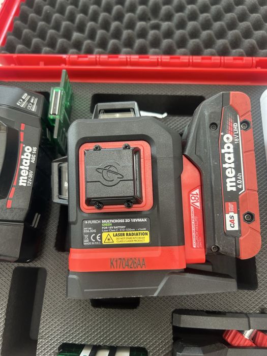 Futech Multicross 3D 18V max laser 3 pante