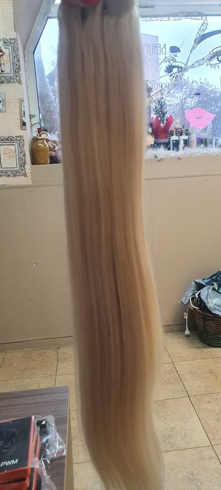 Естествена европейска  коса  100 гр