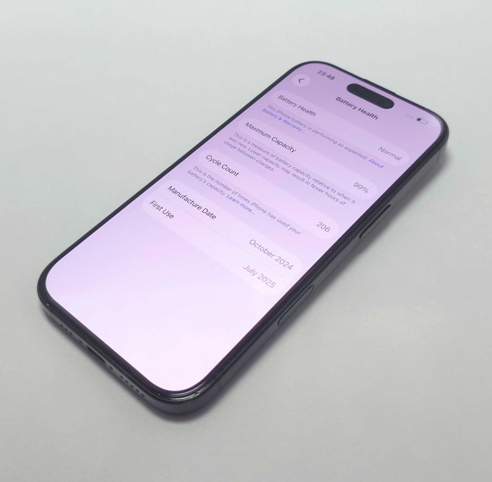 iPhone 16 Pro 256GB Black Battery 99%