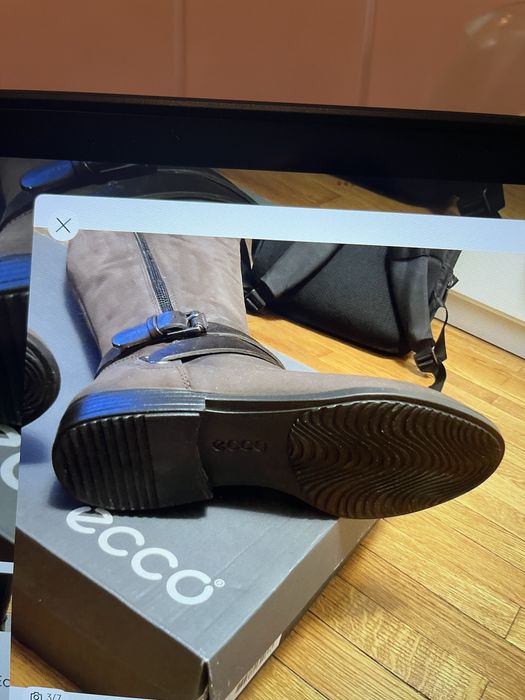 Cizme de dama Ecco si cizme piele de Samoa