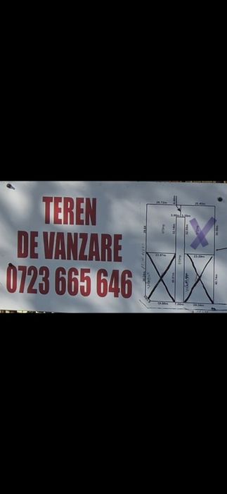 Teren de vânzare
