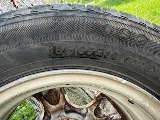 Алуминиева джанта с летни гуми 185/65 R14