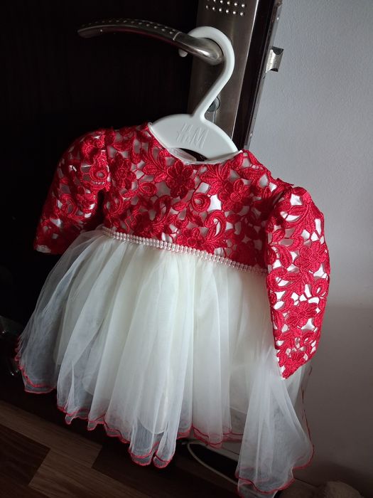 Rochie cu maneci luni si palton