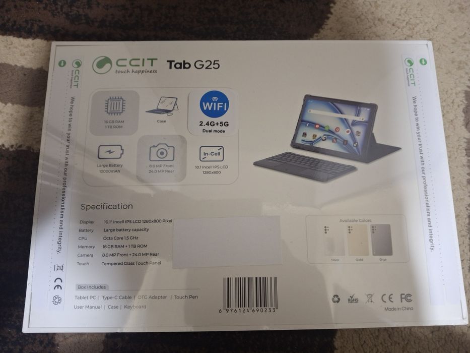 Planshet CCIT Tab G25