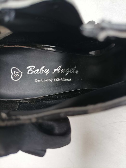 Botine Baby Angel by Fiorucci – Satin