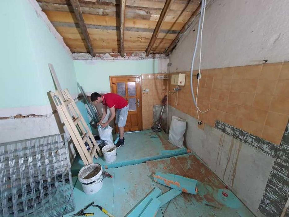 Гипсокартон , замаска , шкапловка , боя