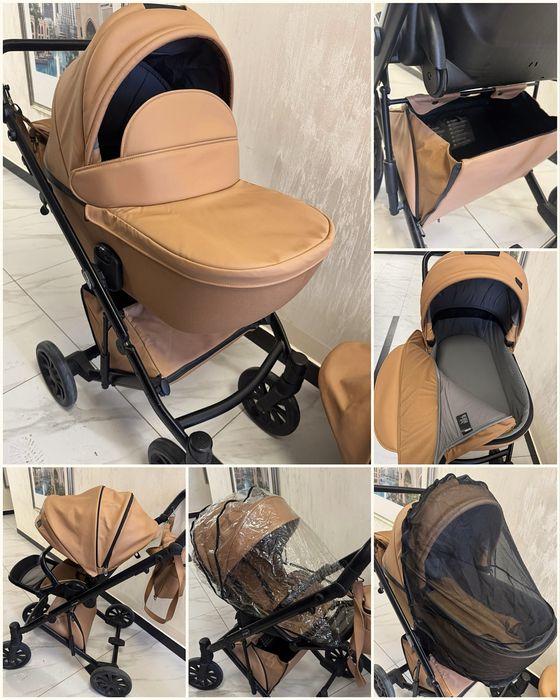 Продам коляску 2 в 1 б/у ANEX e-type в идеальном состоянии