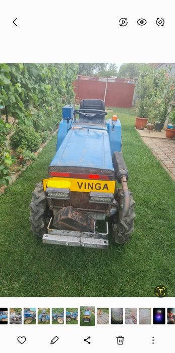 Tractor 4 x 4 marca mitsubishi.
16 cai putere.motor diesel în 3 pistoa