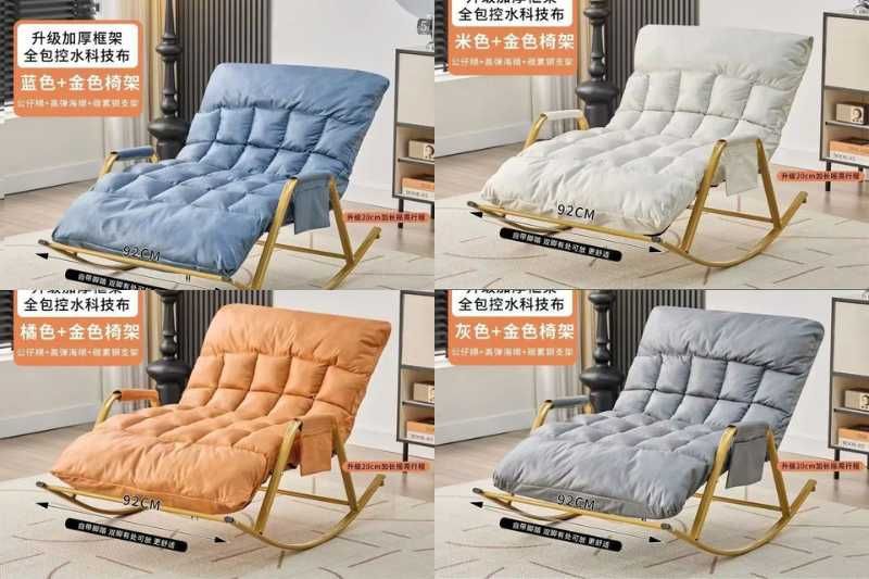 Qogirchoqlar uchun DIY tebranadigan stul