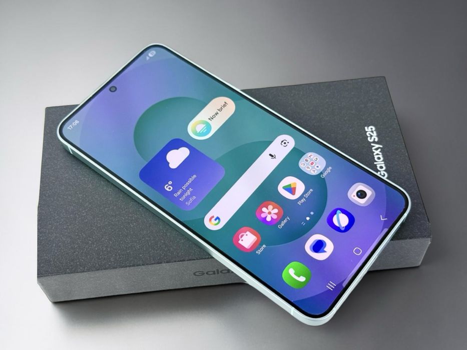 НОВ! Samsung Galaxy S25 5G 128GB 12RAM Mint Гаранция!