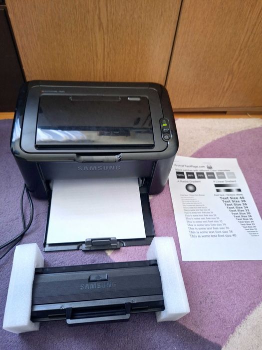 Imprimanta Samsung ML- 1665 monochrome laser printer toner nou 1500