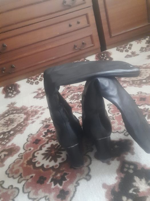 Зимние сапоги  европейка