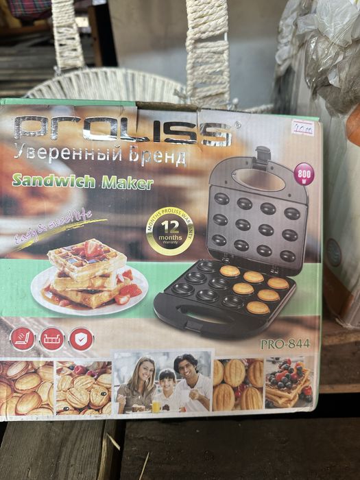 Вафельница Proliss 800W