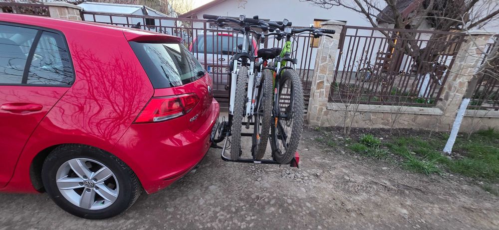 Suport pentru 3  biciclete cu prindere pe carligul auto - Thule EuroClasic 914