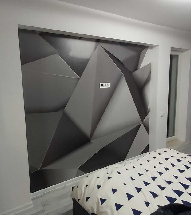 Montaj profesional de tapet si fototapet.