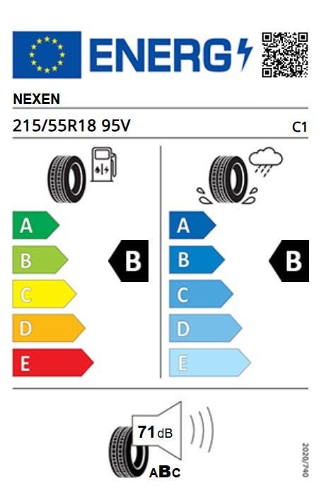 4 бр. летни гуми Nexen N’Fera Primus – 215/55 R18 95V – DOT 2024