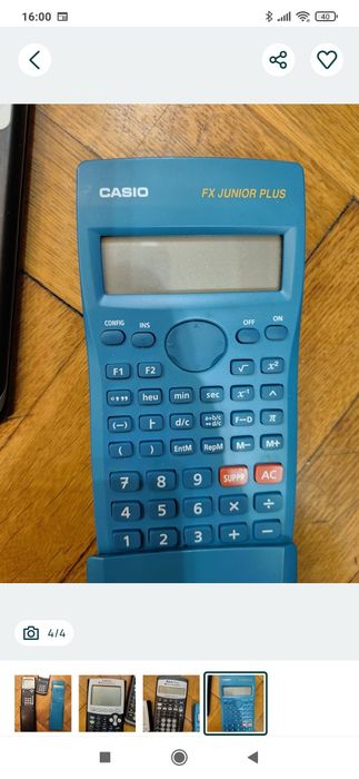 Calculator Casio Si Texas Instruments