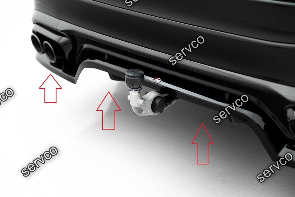 Prelungire splitter bara spate Mercedes GLC X254 43 AMG 2022- v2 - Maxton Design