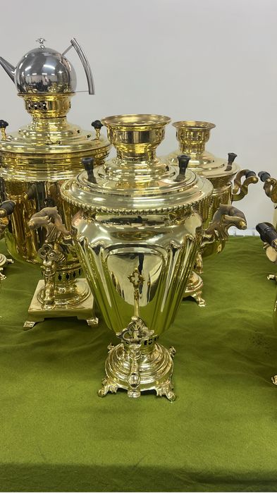 Самовар Тульский Антиквар Латунь