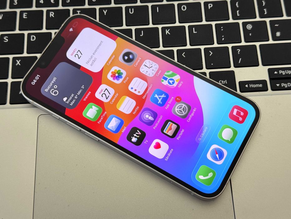 iPhone 13, White, 128Gb |Acceptam Schimburi| Cod - G721