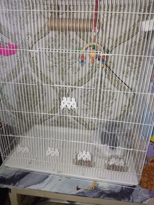 Продам клетку большую для попугаев