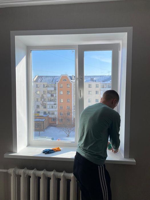 Откосы окна пластиковые алюминиевые