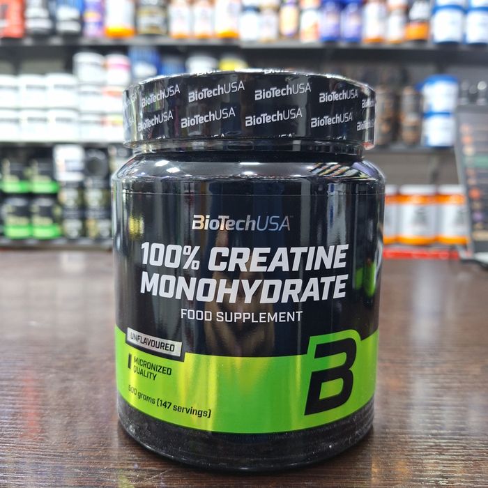 Biotech Creatine Monohydrate 300g – Original, yangi