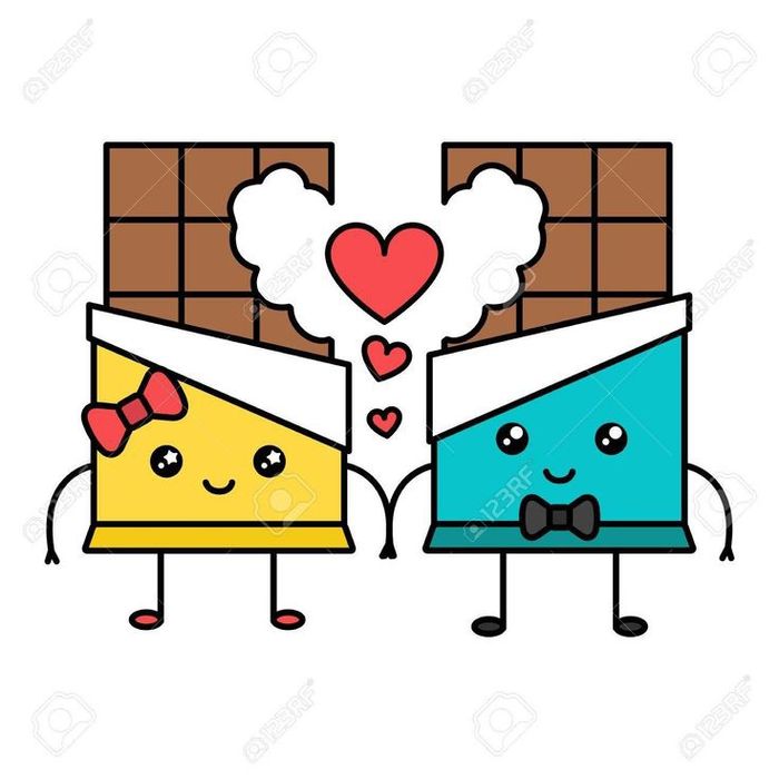 Ръчно рисувани ключодържатели подходящи за двойки