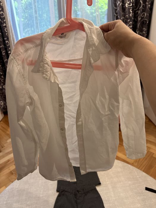 Костюм за момче с риза и елек Н&М 122-128 км