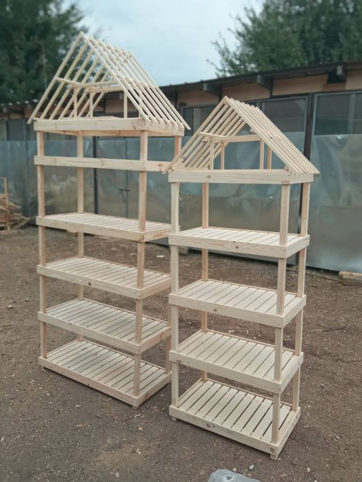 Търговски стелажи, различни модели