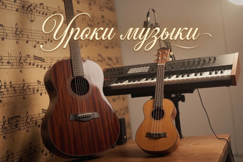 Уроки гитары и вокала