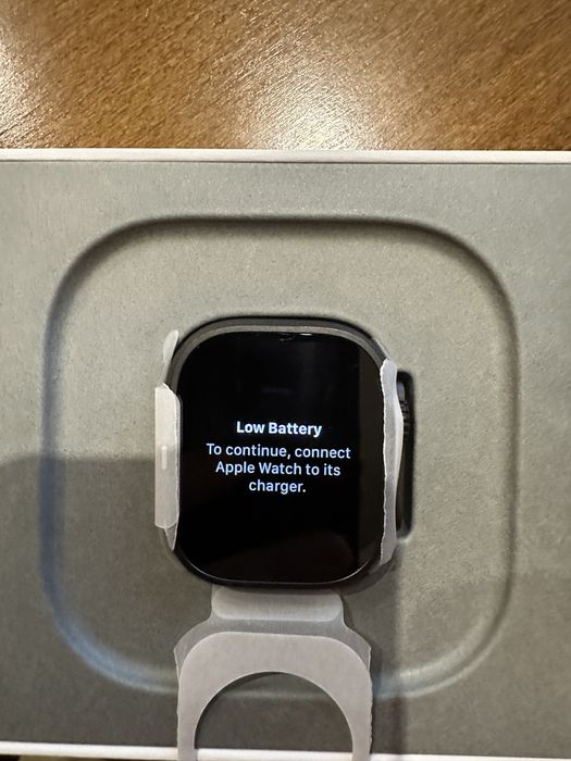 Apple Watch Ultra 3 Black with Milanese Strap M Size