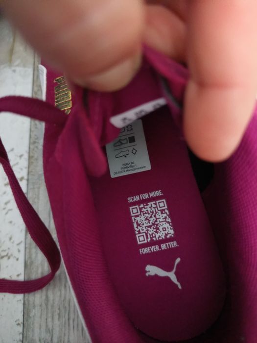 Дамски сникърси Puma Club ll от естествена кожа