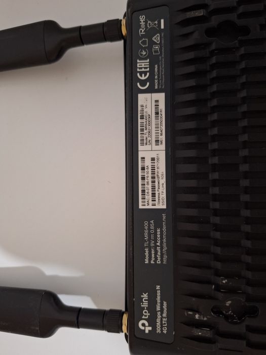 Роутер, Модем 4G Tp link TL-MR6400
