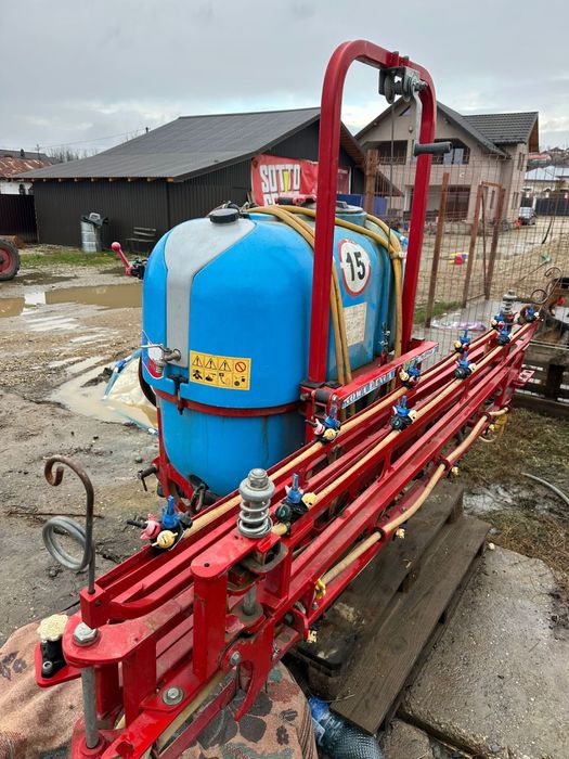 Met erbicidat 400l Biardzki rampi 12 m cu balansoar