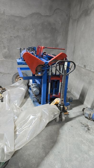 Станок пескаблока шлакаблока