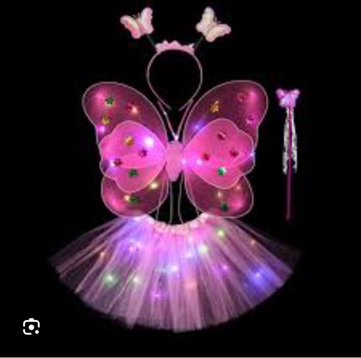 Детски костюм с ангелски крила