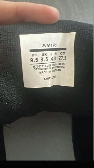 Amiri ma 1 Crystal
