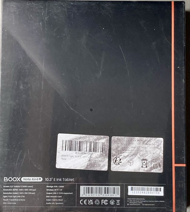 Tableta Onyx Boox Note Air 4C