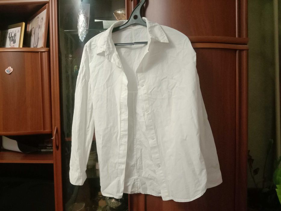 Белые рубашки для девочки