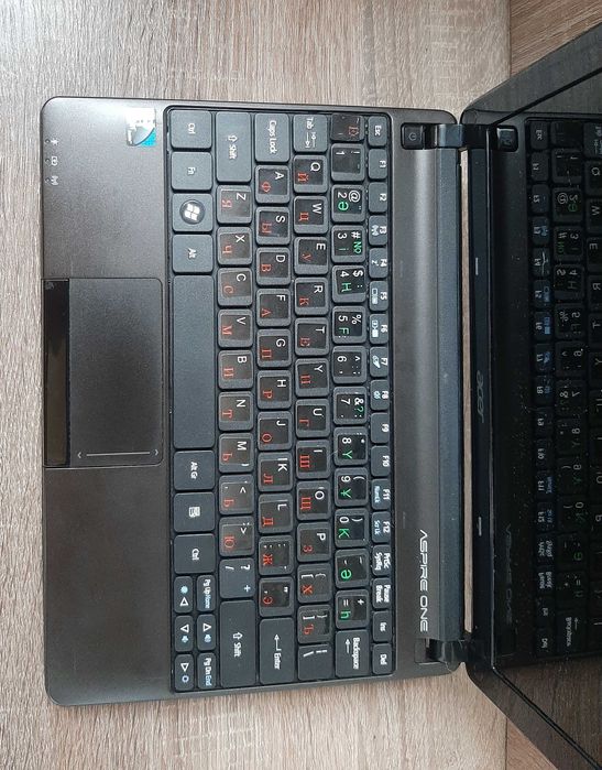 нетбук Aсer One с новой мышкой