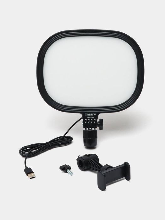 Светодиодная лампа Jmary FM-58R - 9 inch с держателем для смартфона